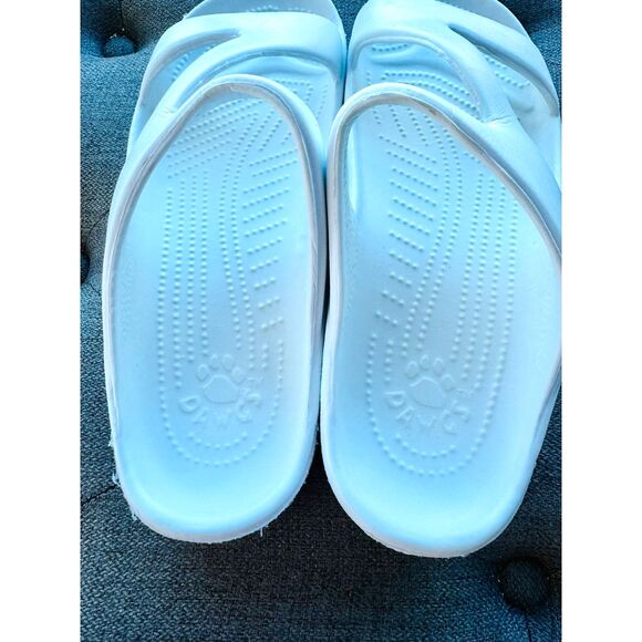 DAWGS Women’s Z Sandals Size 7 - White - Picture 8 of 10